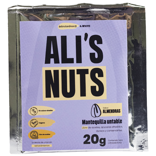 MANTEQUILLA DE ALMENDRAS SACHET