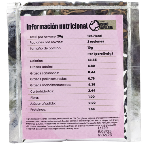 MANTEQUILLA DE CHOCO AVELLANAS SACHET - Image 2