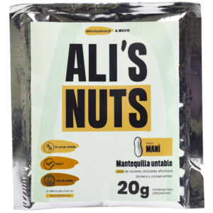 MANTEQUILLA DE MANÍ SACHET