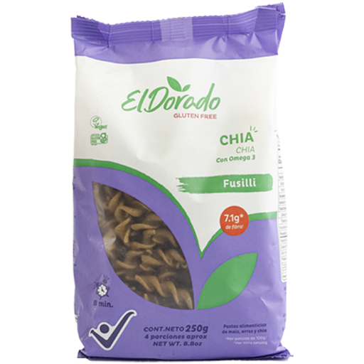 PASTA FUSILLI DE CHIA
