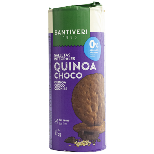 GALLETAS DE QUINOA CON CHOCOLATE